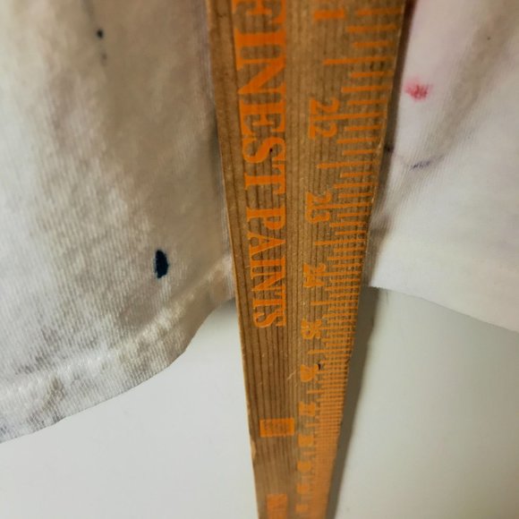 Gildan T Shirt Trendy Tie Dye Festival V-Neck Tee Short Sleeve Cotton Logo Small - Picture 6 of 10